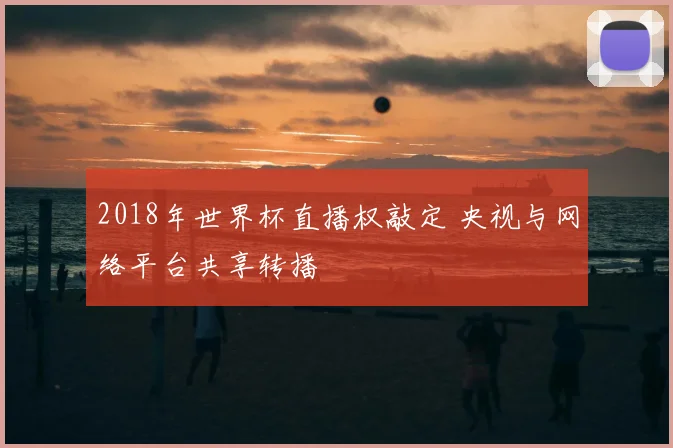 2018年世界杯直播权敲定 央视与网络平台共享转播